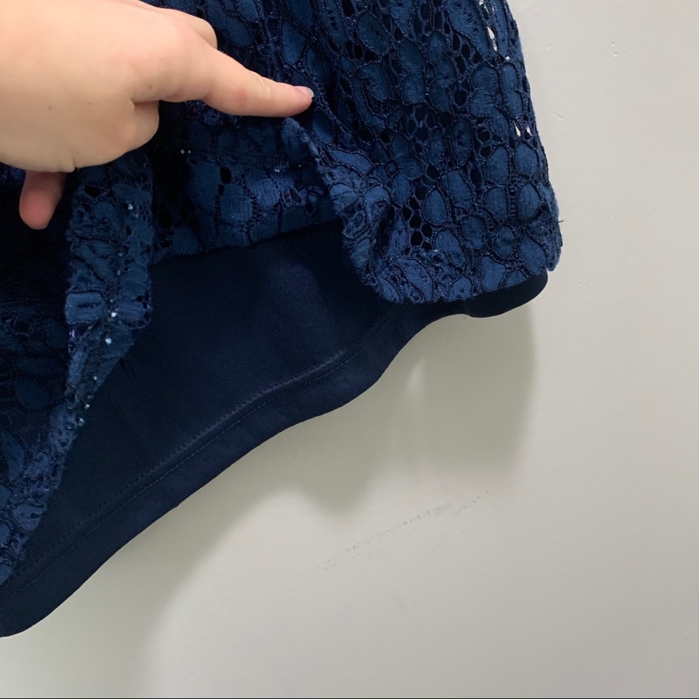 Navy Lace Dress - size 4 - Picture 5 of 8